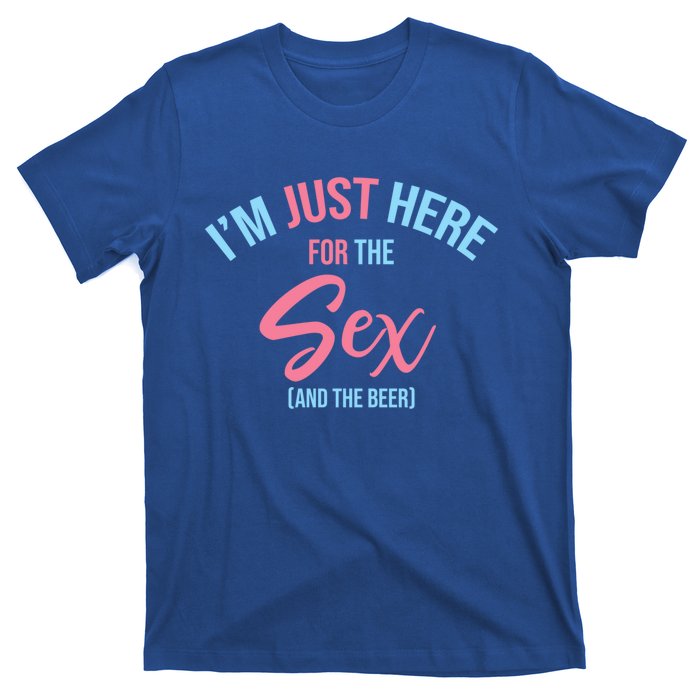 I'm Just Here For The Sex Gender Reveal Keeper Of The Gender Cool Gift T-Shirt