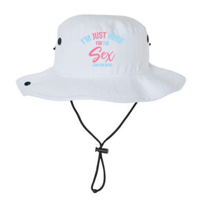 I'm Just Here For The Sex Gender Reveal Keeper Of The Gender Cool Gift Legacy Cool Fit Booney Bucket Hat