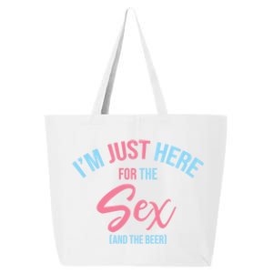 I'm Just Here For The Sex Gender Reveal Keeper Of The Gender Cool Gift 25L Jumbo Tote