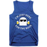 Im Just Here For The Boos Funny Halloween Beer Tank Top