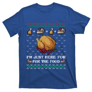 IM Just Here For The Food Turkey Ugly Christmas Cool Gift T-Shirt