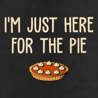 Im Just Here For The Pie Funny Holiday Adult Drive Performance Visor