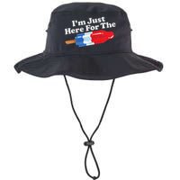 Im Just Here For The Popsicle Funny Bomb Retro 80s Pop Gift Legacy Cool Fit Booney Bucket Hat