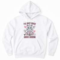 IM Just Here For Moo Deng Hoodie