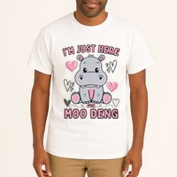 IM Just Here For Moo Deng Tall T-Shirt