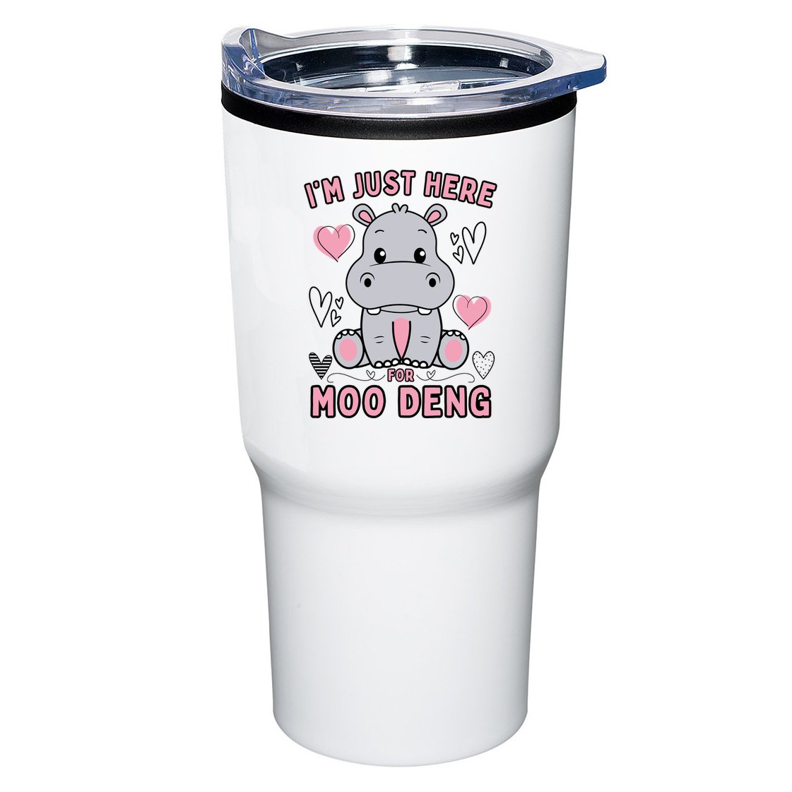 IM Just Here For Moo Deng Tumbler