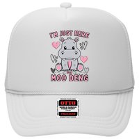 IM Just Here For Moo Deng Hat