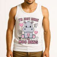 IM Just Here For Moo Deng Tank Top