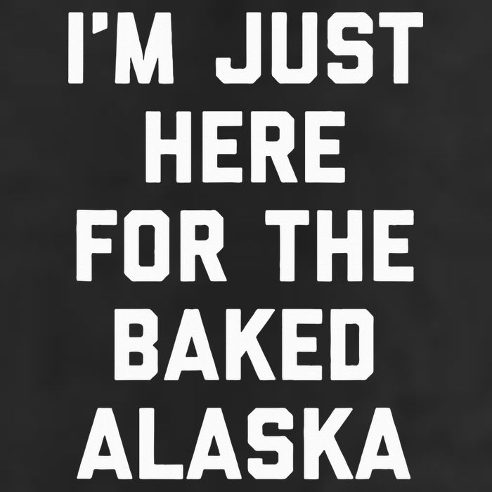 IM Just Here For The Baked Alaska Ice Cream Cake Dessert 11oz C Handle Ceramic Mug