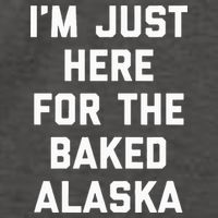 IM Just Here For The Baked Alaska Ice Cream Cake Dessert Vector Backpack