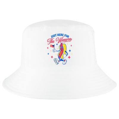 IM Just Here For The Wieners 4th Of July Hot Dog Cool Comfort Performance Bucket Hat