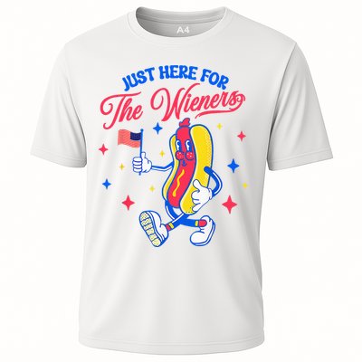 IM Just Here For The Wieners 4th Of July Hot Dog Performance Shirt