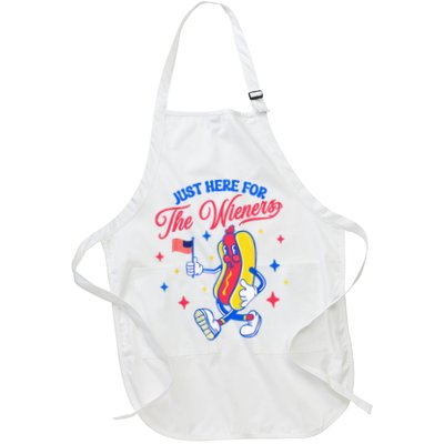 IM Just Here For The Wieners 4th Of July Hot Dog Apron
