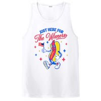 IM Just Here For The Wieners 4th Of July Hot Dog PosiCharge Competitor Tank