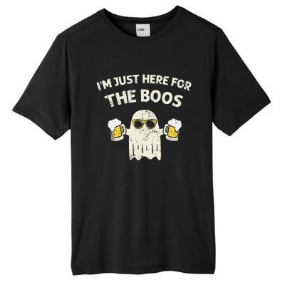 Im Just Here For The Boos Halloween Beer Lovers Drinking Tall Fusion ChromaSoft Performance T-Shirt