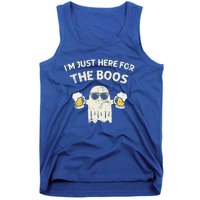 Im Just Here For The Boos Halloween Beer Lovers Drinking Tank Top