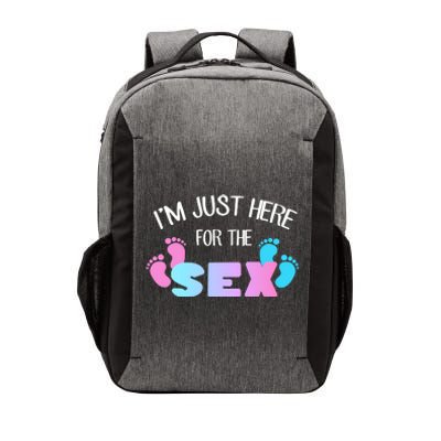 I'm Just Here For The Sex Gender Reveal Vector Backpack