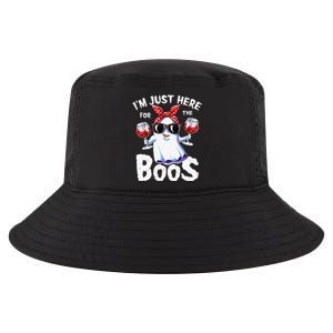 Im Just Here For The Boos Halloween Women Ghost Cute Funny Cool Comfort Performance Bucket Hat