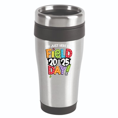 I'm Just Here For Field Day 2025 Games For Field Day 2025 Games Team Teacher  16oz Travel Tumbler