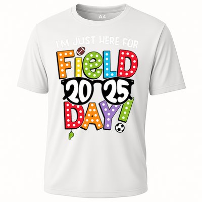 I'm Just Here For Field Day 2025 Games For Field Day 2025 Games Team Teacher  Performance Shirt