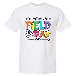 IM Just Here For Field Day 2024 For Teacher Field Day Garment-Dyed Heavyweight T-Shirt