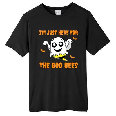 Im Just Here For The Boo Bees Halloween Gift Tall Fusion ChromaSoft Performance T-Shirt