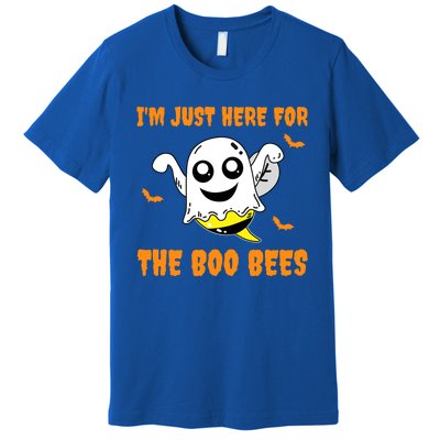 Im Just Here For The Boo Bees Halloween Gift Premium T-Shirt