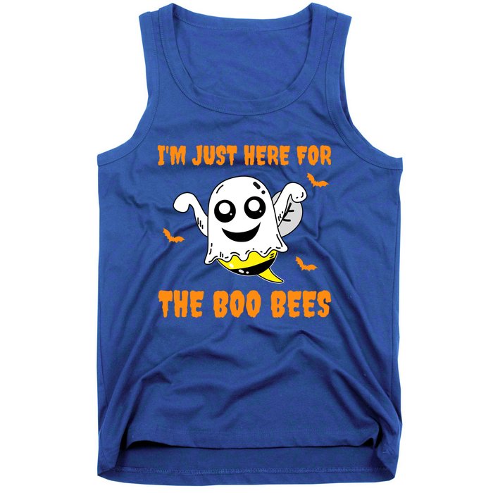 Im Just Here For The Boo Bees Halloween Gift Tank Top