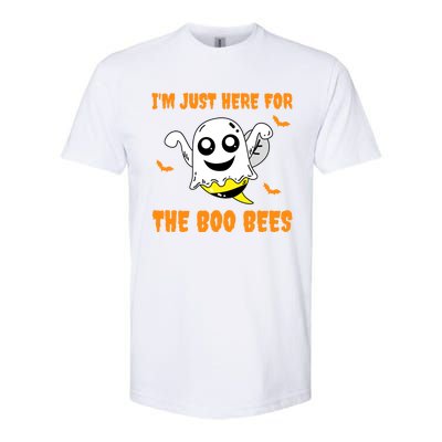 Im Just Here For The Boo Bees Halloween Gift Softstyle CVC T-Shirt