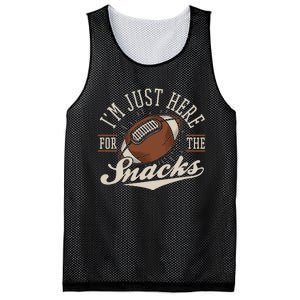 IM Just Here For The Snacks Fantasy Football League Mesh Reversible Basketball Jersey Tank