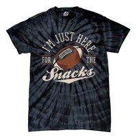 IM Just Here For The Snacks Fantasy Football League Tie-Dye T-Shirt