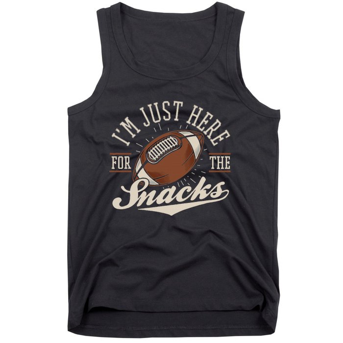 IM Just Here For The Snacks Fantasy Football League Tank Top