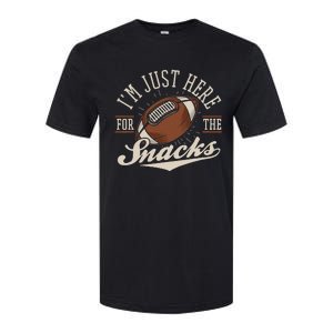 IM Just Here For The Snacks Fantasy Football League Softstyle CVC T-Shirt