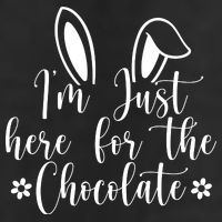 I'm Just Here For Chocolate Easter Bunny Cool Comfort Performance Bucket Hat