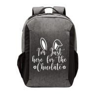I'm Just Here For Chocolate Easter Bunny Vector Backpack