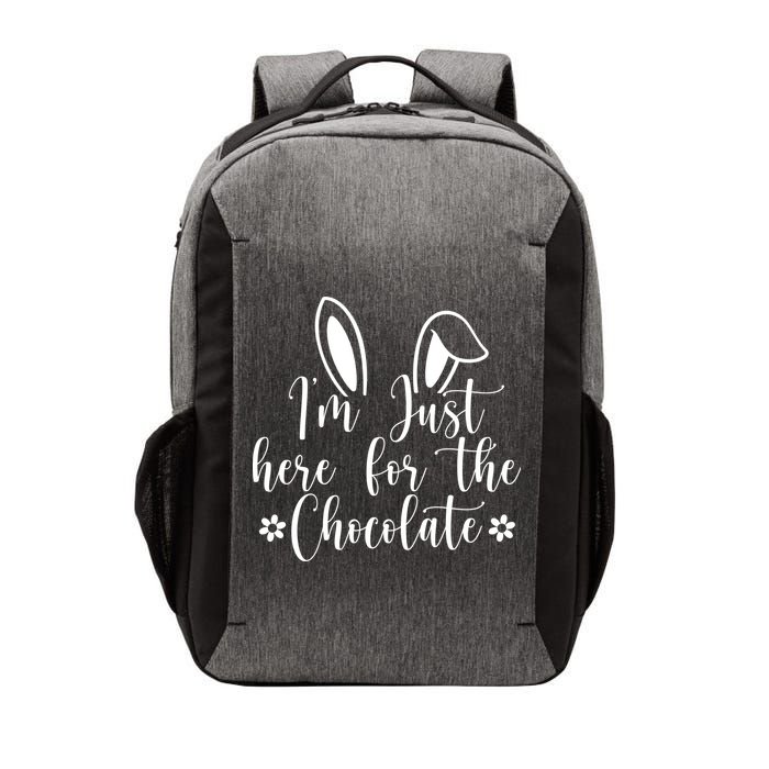 I'm Just Here For Chocolate Easter Bunny Vector Backpack