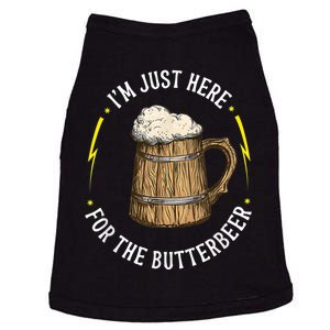 Im Just Here For The Butter Beer Butter Scotch Beer Doggie Tank