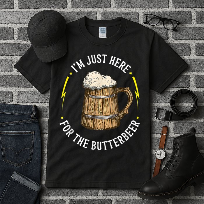 Im Just Here For The Butter Beer Butter Scotch Beer Tall T-Shirt