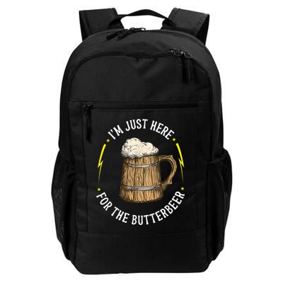 Im Just Here For The Butter Beer Butter Scotch Beer Backpack