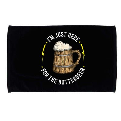 Im Just Here For The Butter Beer Butter Scotch Beer Microfiber Hand Towel
