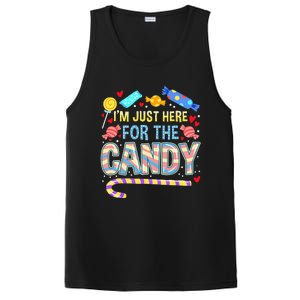 Im Just Here For The Candy Halloween PosiCharge Competitor Tank