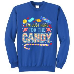 Im Just Here For The Candy Halloween Sweatshirt