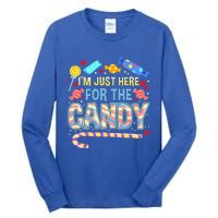 Im Just Here For The Candy Halloween Tall Long Sleeve T-Shirt