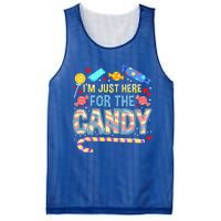 Im Just Here For The Candy Halloween Mesh Reversible Basketball Jersey Tank