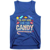 Im Just Here For The Candy Halloween Tank Top