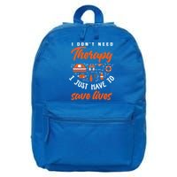I Just Have To Save Lives Funny Lifeguard Gift 16 in Basic Backpack