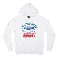 I'm Just Here For The Wieners 4th Of July Hoodie