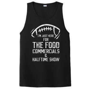 I’m just here for the food commercials and halftime show PosiCharge Competitor Tank