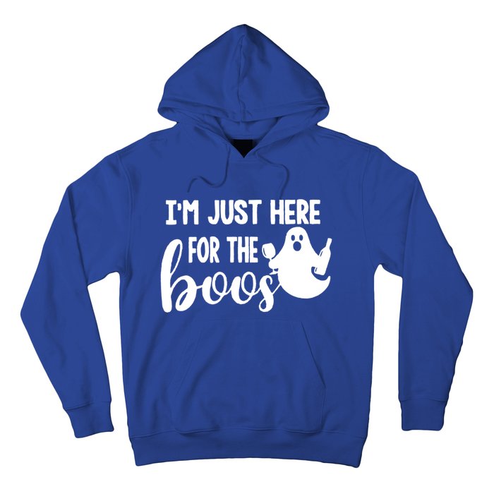 Im Just Here For The Boos Halloween Ing Ghost Cool Gift Hoodie