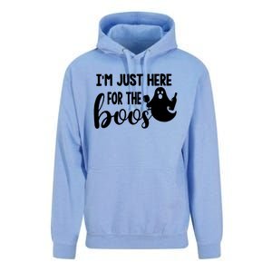 Im Just Here For The Boos Halloween Ing Ghost Cool Gift Unisex Surf Hoodie